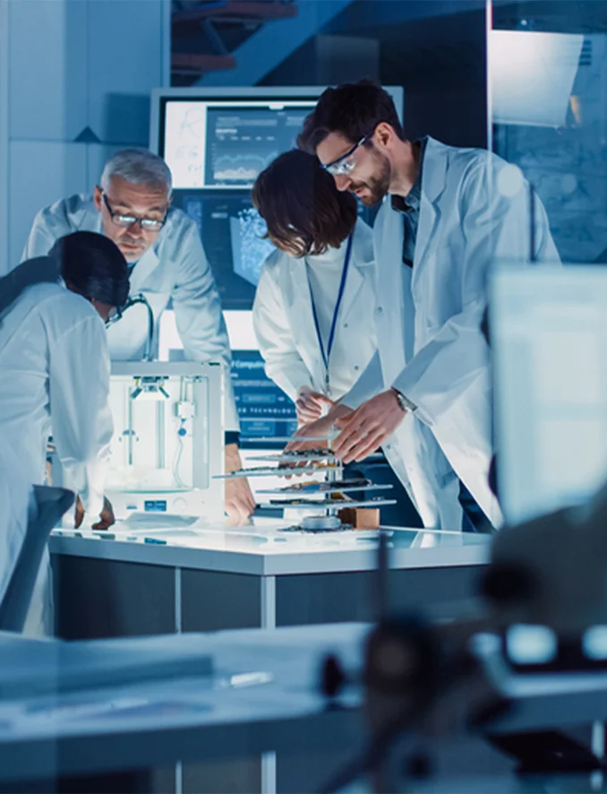 Lab-style image supporting the explanation of how LipoVive works