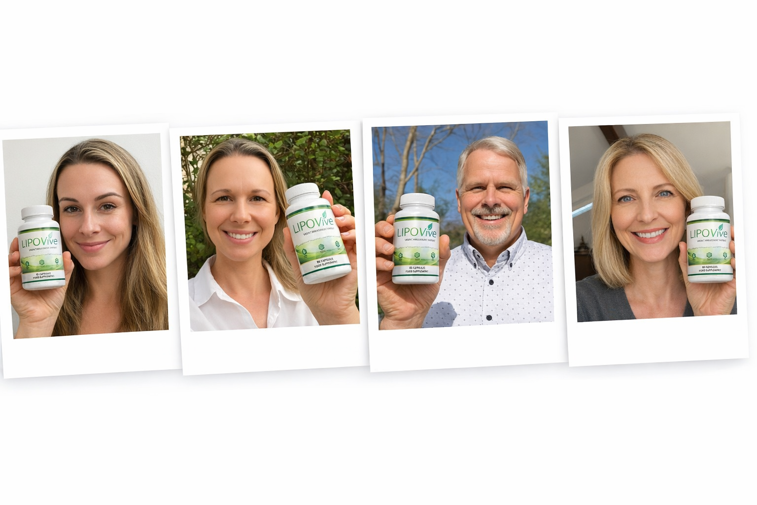 LipoVive customer reviews header strip